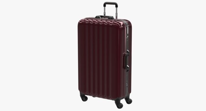 Luggage Bag 3D Model Free Download